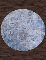 Ковер Armina 03851 blue/blue круг