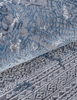 Ковер Armina 03851 blue/blue круг