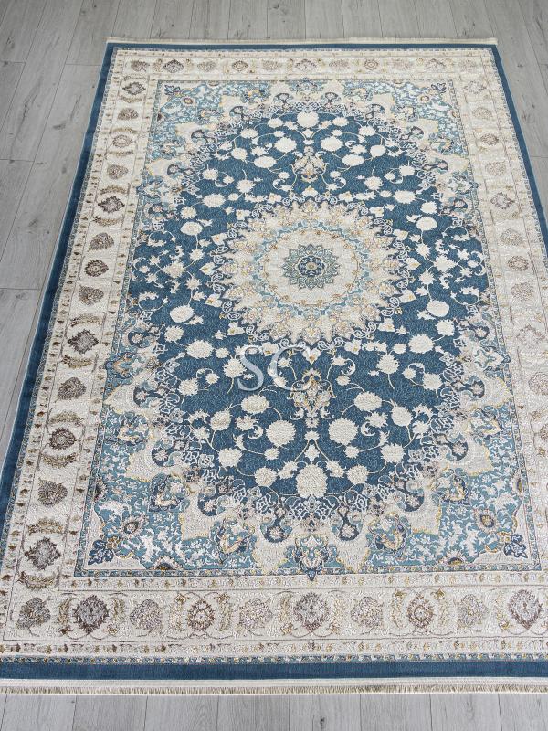 Ковер Zarina A050B DARK BLUE/CREAM