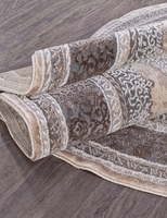 Ковер Armina 04037 grey/brown овал