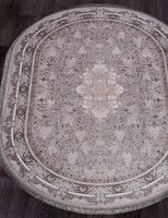 Ковер Иранский Farsi 1200 G247 light grey овал