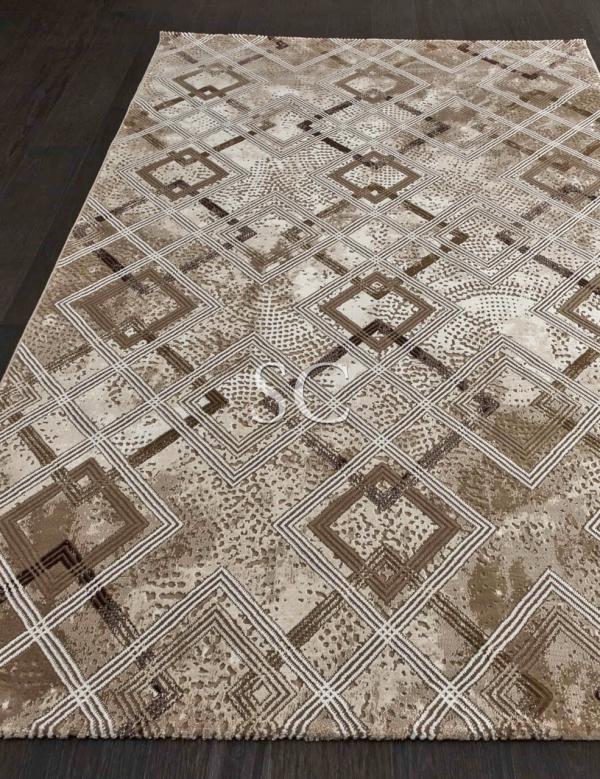 Ковер Quantum 3009B brown/brown