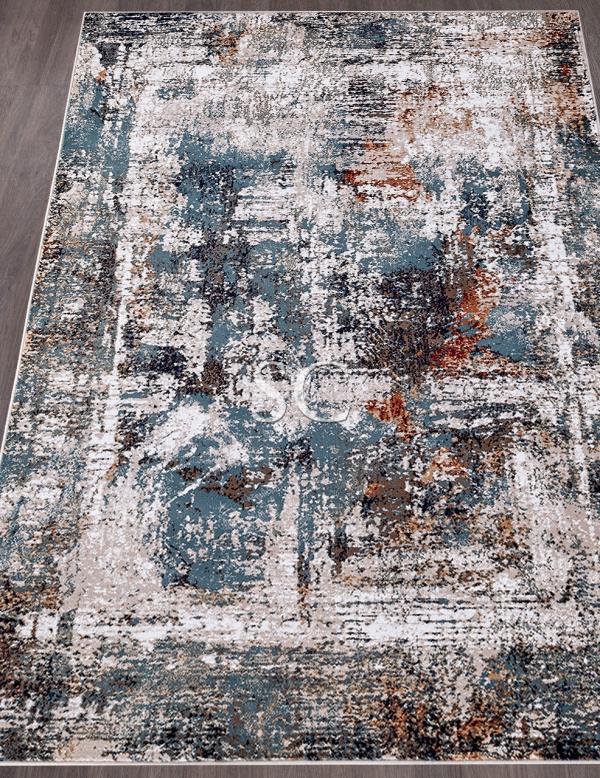 Ковер винтажный Richmond D865 cream-blue