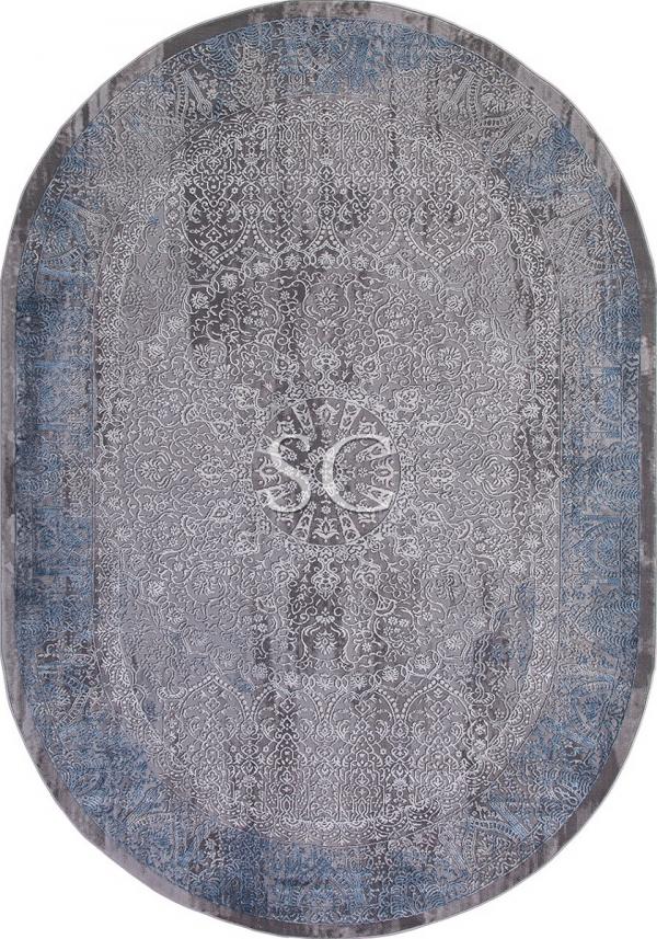 Ковер Armina 03878 blue/blue овал - картинка 1